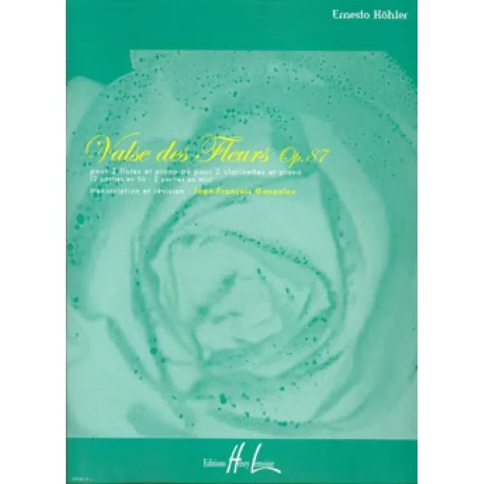 Köhler, Ernesto – Valses des fleurs Op.87