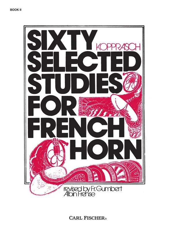 Kopprasch: 60 Selected Studies for French Horn – Book 2