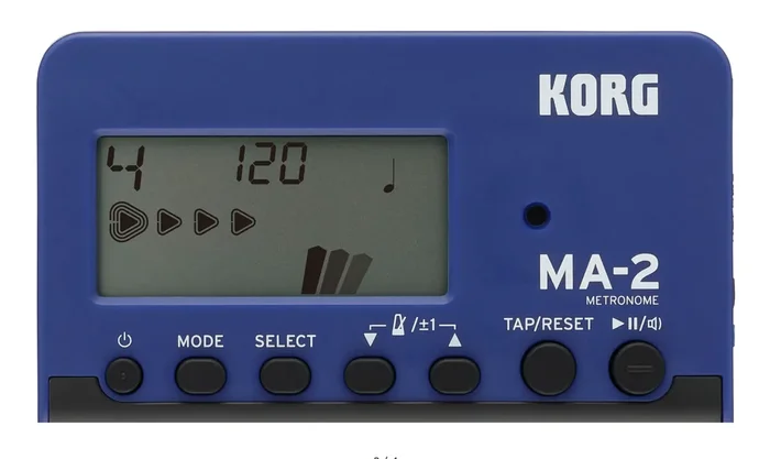 Korg MA-2 Compact Metronome – blue and black