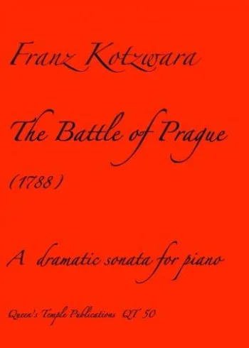Kotzwaras : Battle Of Prague For Piano Solo