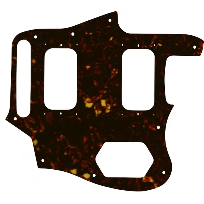 Kurt Cobain Signature Series Jaguar – Dark Brown Celluloid Tortoiseshell W/B/W Lamination