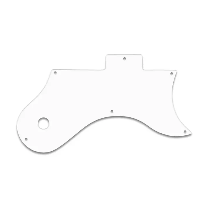 L-6S – Solid Shiny White .090″ / 2.29mm thick, with bevelled edge