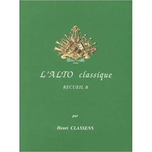L‘Alto Classique – (for Viola and Piano)