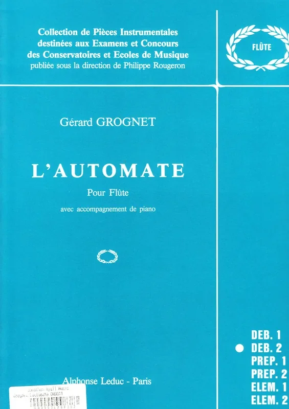 L‘Automate (for Flute)