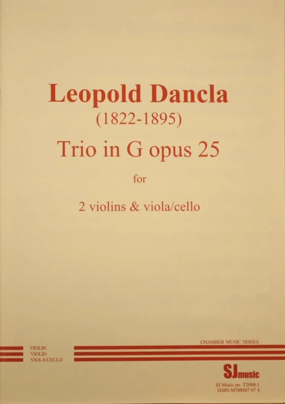 L. Dancla: String Trio in G Major, Op. 25