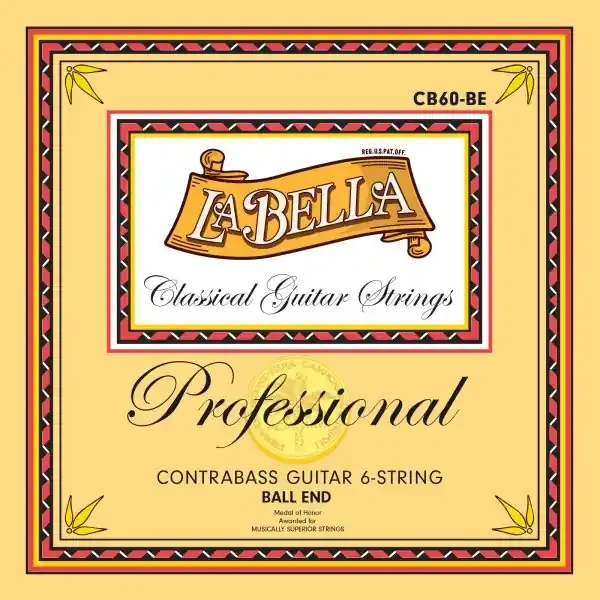 La Bella CB60 Classical 6-String Contra Bass Set