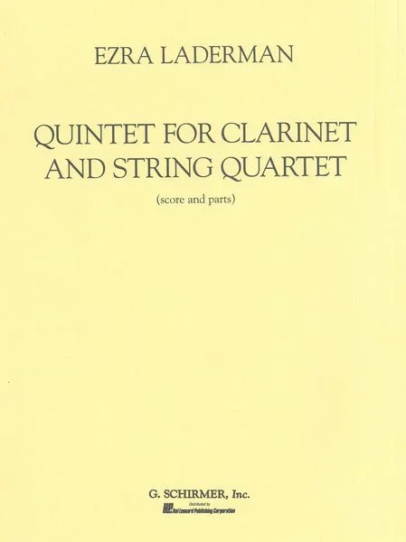 Laderman: Clarinet Quintet