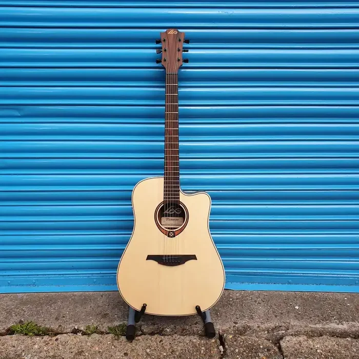Lag T70DCE Solid Top Electro Acoustic Guitar