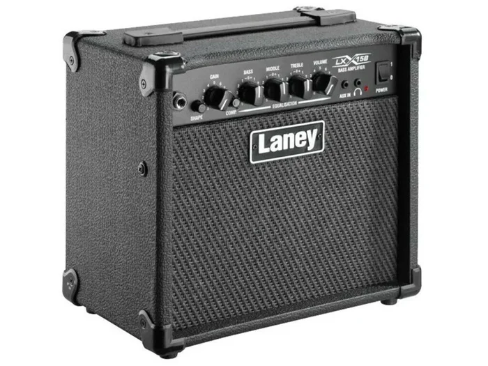 Laney Electric 15 Watt Bass Combo Amp 5Inch Speaker Compressor 3 Band Eq