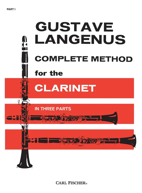 Langenus: Complete Method for the Clarinet – Part 1