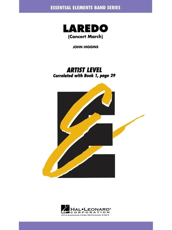 Laredo Concert March Eear1 Score/Parts (Pod) (Music Score/Parts)
