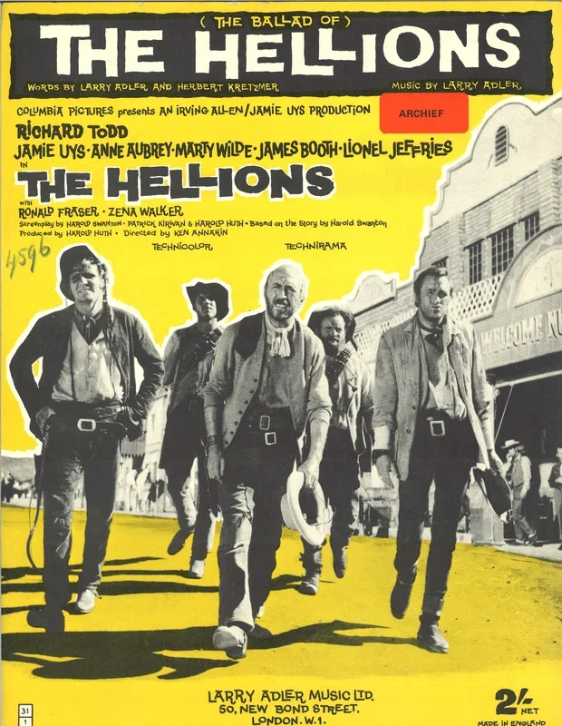 Larry Adler : Larry Adler : The Ballad Of The Hellions – Guitar, Piano, Voice – Faber Digital