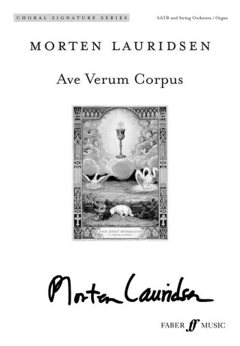 Lauridsen : Ave Verum Corpus: Vocal SATB (Faber)