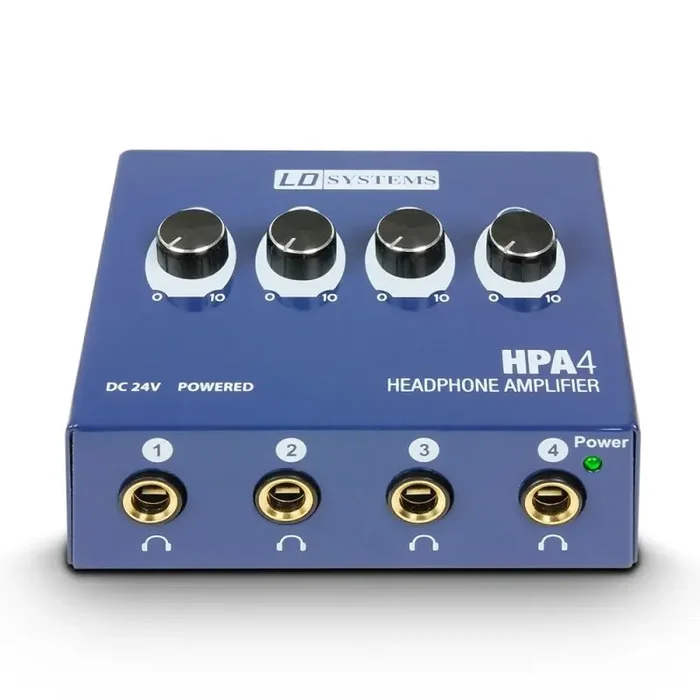 LD Systems Headphone Amplifier 4-channel LDHPA4