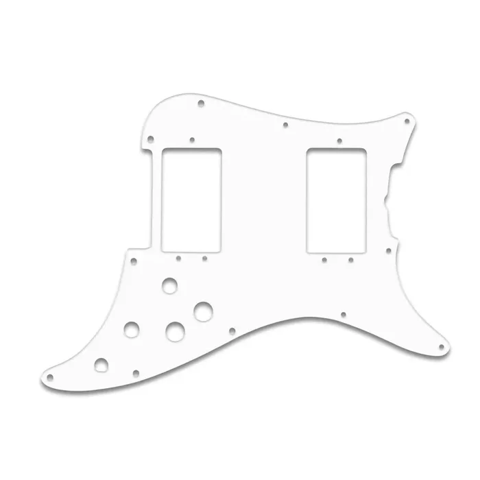 Lead III – Thin Shiny White .060″ / 1.52mm Thickness, No Bevelled Edge