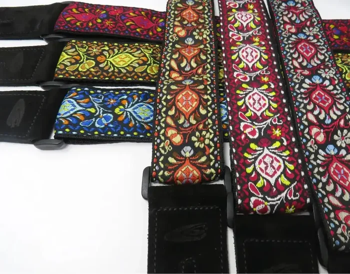 Leathergraft Jacquard Woven Guitar Strap