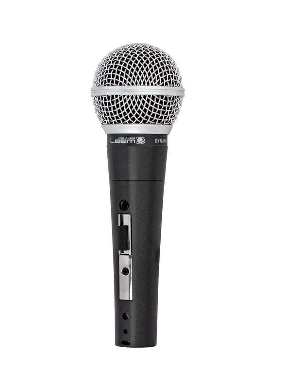 Leem TDM302 Unidirectional Microphone with On/Off Switch and XLR to Jack Cable