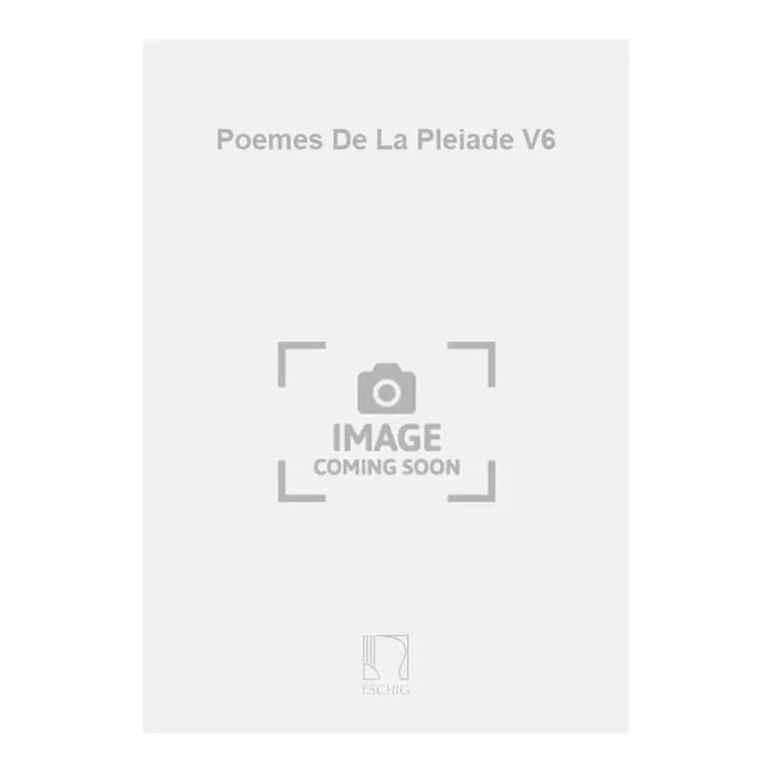 Leguerney, Jacques – Poemes De La Pleiade V6