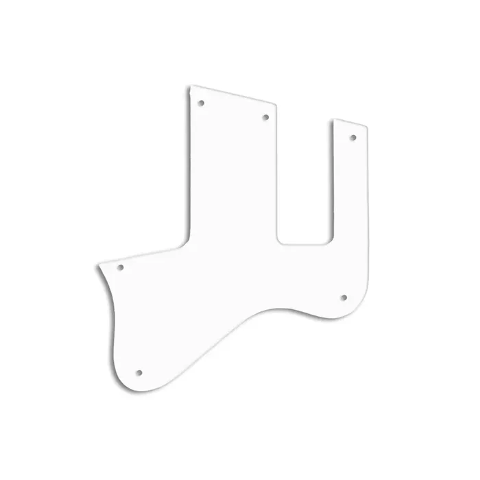 Les Paul Special Double Cutaway Custom Shop VOS – Solid Shiny White .090″ / 2.29mm thick, with bevelled edge