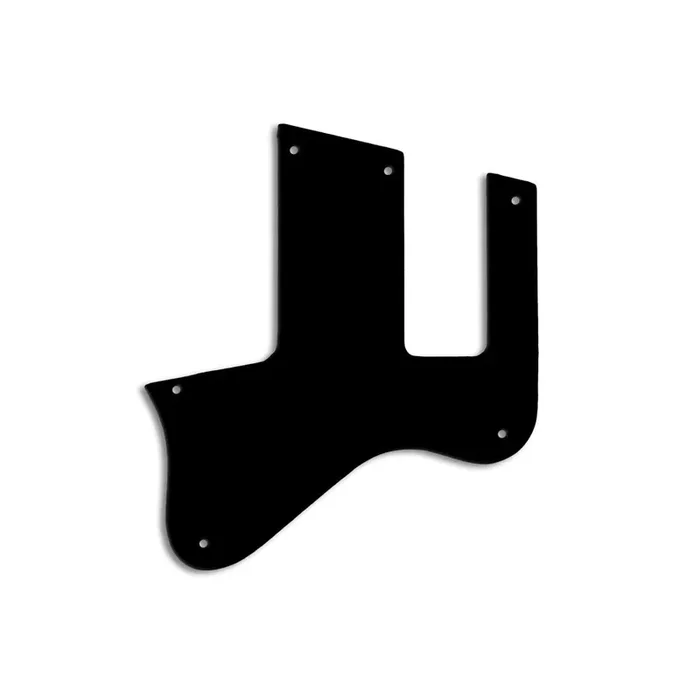 Les Paul Special Double Cutaway Custom Shop VOS – Thin Shiny Black .060″ / 1.52mm Thickness, No Bevelled Edge