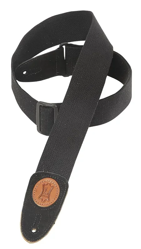 Levy‘s Cotton Guitar Strap – BLACK