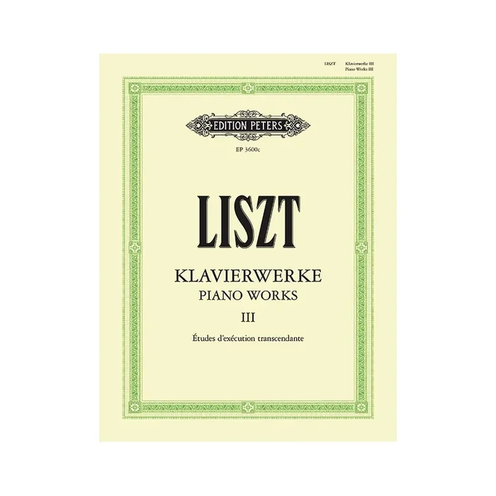 Liszt, Franz – Piano Works Vol.3