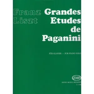 Liszt : Liszt Ferenc: Grandes Études De Paganini: Piano Solo