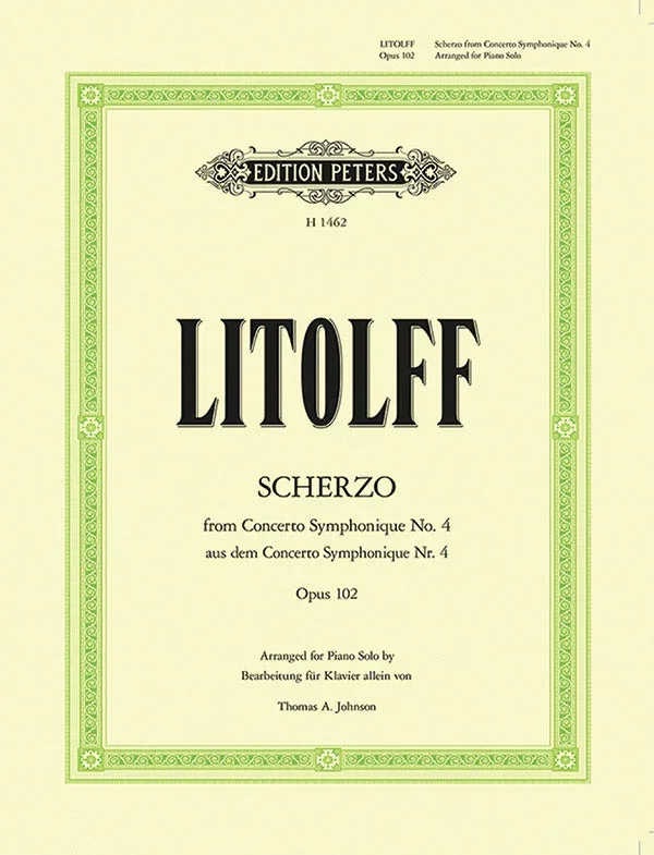 Litolff: Scherzo from Concerto Symphonique No. 4, Op. 102