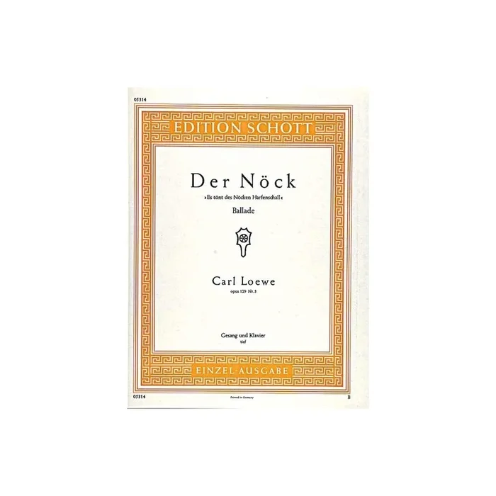 Loewe, Carl – Der Nöck op. 129/3