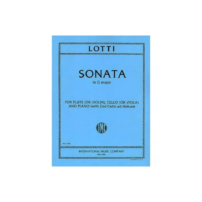 Lotti, Antonio – Sonata G major