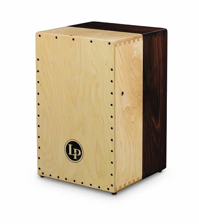 LP Americana Solid Black Walnut And Solid Maple 2-Voice Cajon Maple 2-Voice Cajon