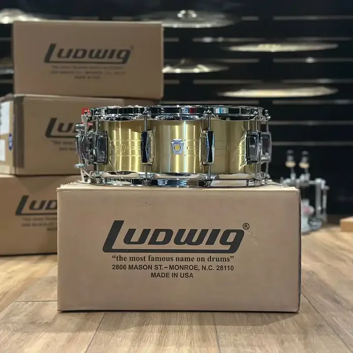 Ludwig 14×5.5” Heirloom Brass Snare Drum LTD Edition
