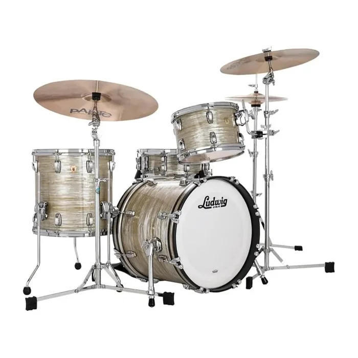 Ludwig Classic Maple Drum Kit Shell Pack, Olive Oyster