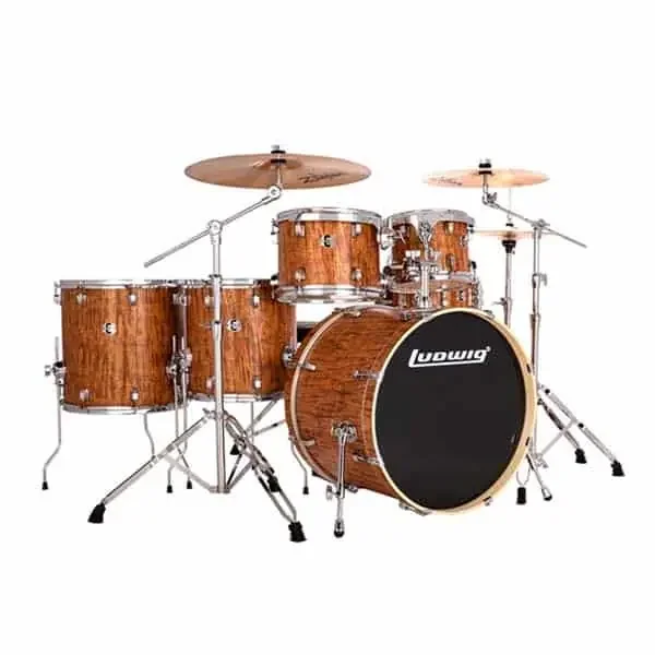 Ludwig Evolution Downbeat Drum Kit Shell Pack 6pc 22″ – Cherry