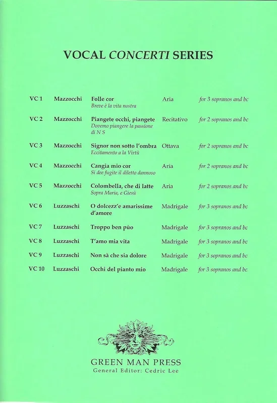 Luzzaschi T‘amo mia vita