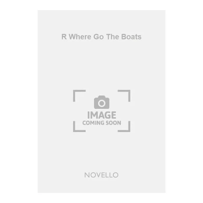 MacDonald, Ralph – R Where Go The Boats
