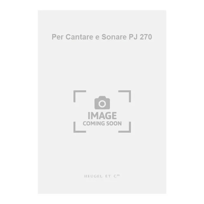 Machaut, Guillaume de – Per Cantare e Sonare PJ 270