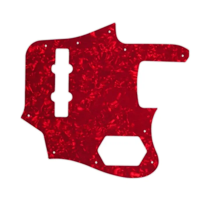 Made In Japan Deluxe Jaguar Bass 2012 – 2013 – Red Pearl W/B/W Lamination