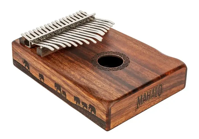 Mahalo (MKA17TD) 17 Note Kalimba – Tradition / Elephant Design