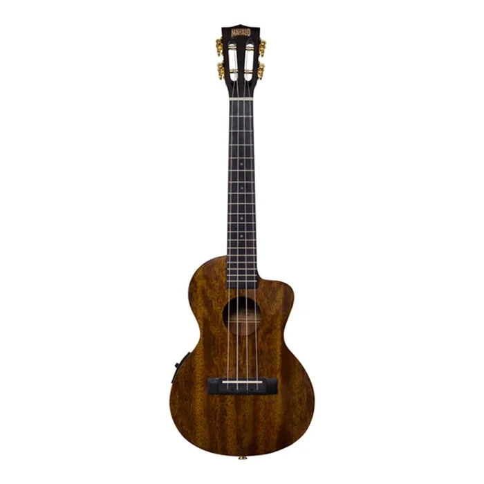 Mahalo Ukulele Java Tenor Natural Cutaway B-Band Electric