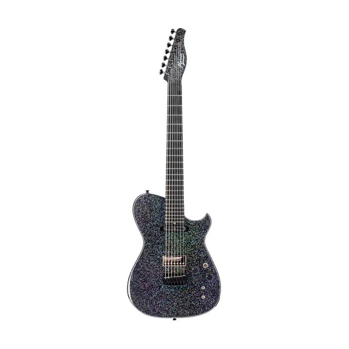 Manson Guitar Works MB-1 M-Series 7-String Electric Guitar, Night Sky Hollow Sparkle
