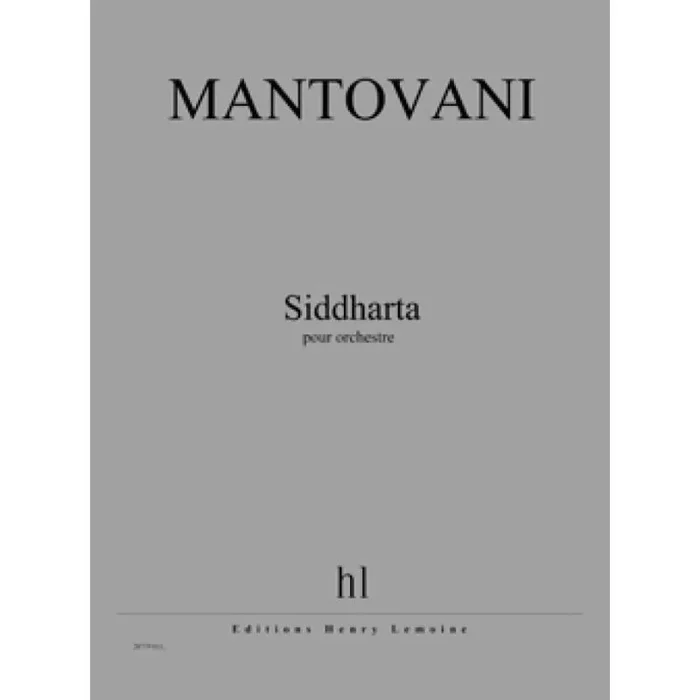 Mantovani, Bruno – Siddharta