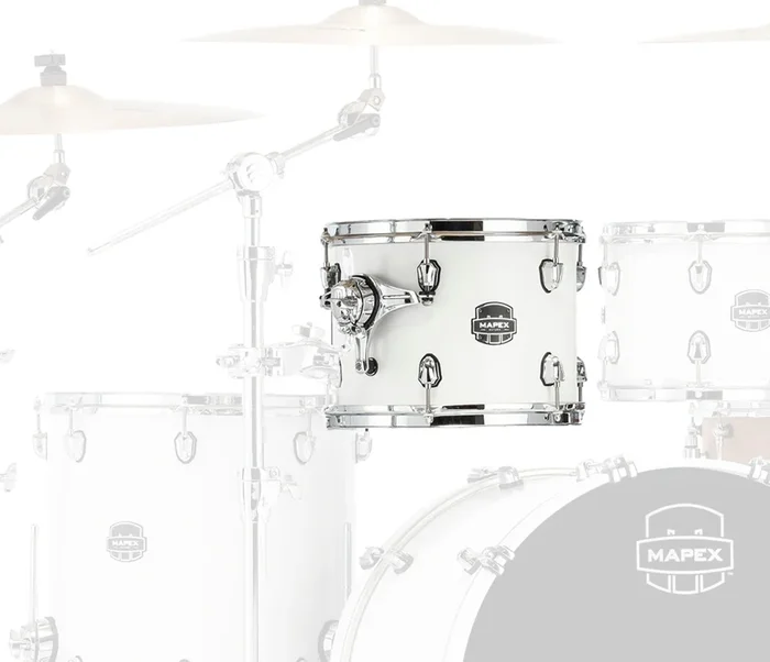 Mapex Saturn Classic 13 ” x 9 ” Tom In Satin White