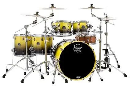 Mapex Saturn Drum Kit Shell Pack 5pc 22″ – Sulphur Fade