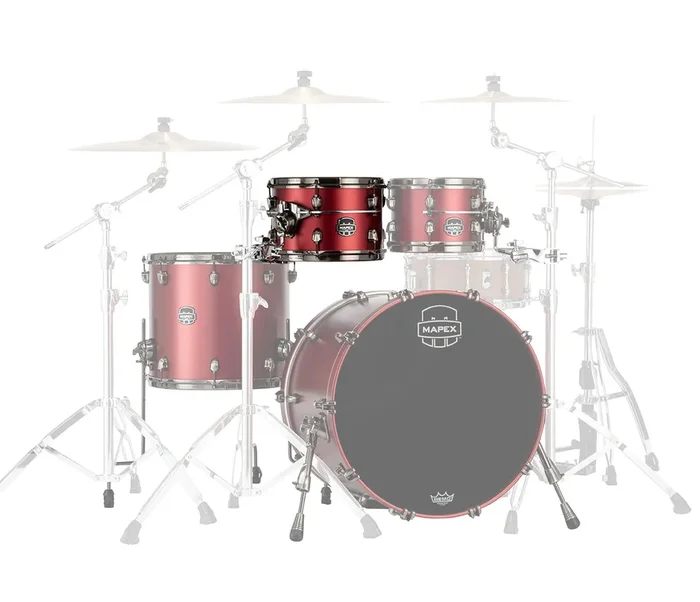 Mapex Saturn Evolution Maple Blend 14 ” x 11 ” Tom In Tuscan Red
