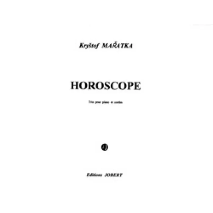 Maratka, Krystof – Horoscope