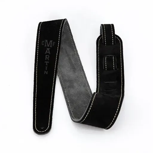 Martin Suede Guitar Strap, Black
