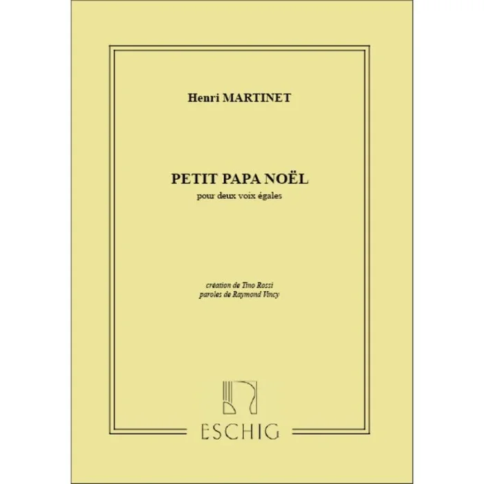 Martinet, Henri – Papa Noel 2 Vx Egales