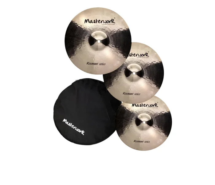Masterwork Resonant 3 Piece Cymbal Set