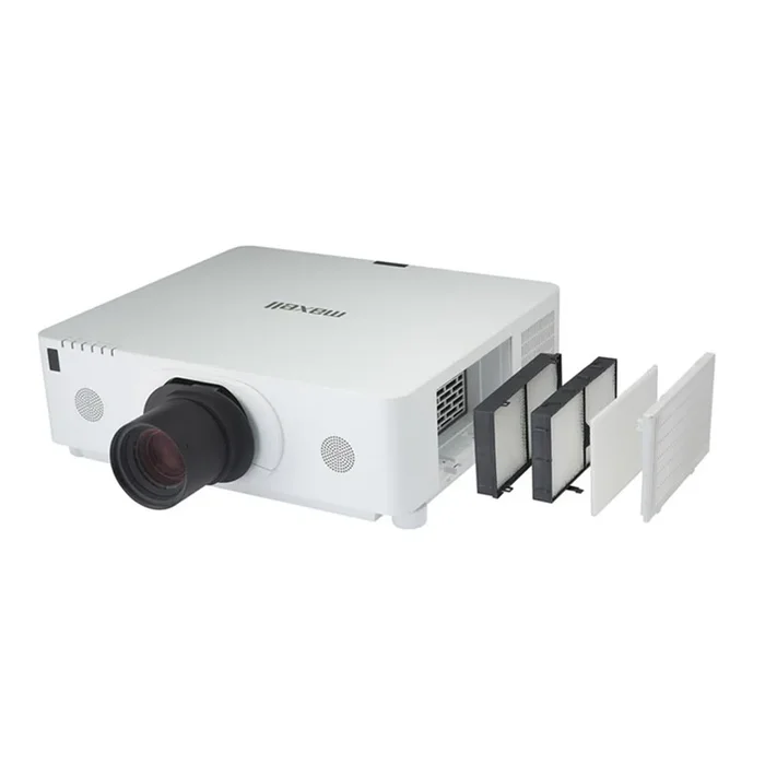 Maxell MCWU8601W – 6000 ANSI WUXGA Installation Projector Lens not included